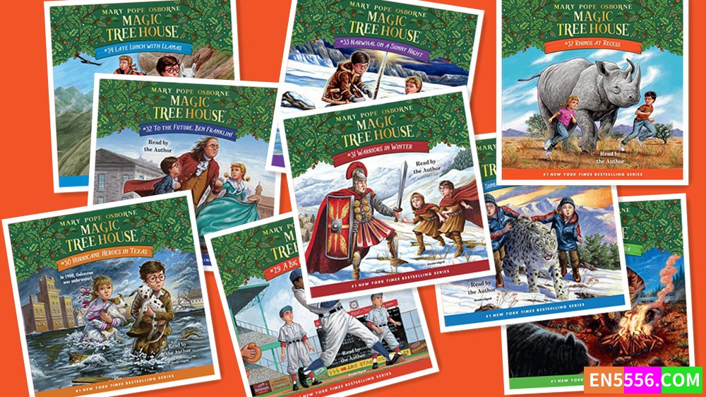 Magic Tree House Series 1-37 + Merlin Missions 1-27- Mary Pope Osborne 神奇树屋 有声书音频mp3+电子书7252 作者:英语小助手 帖子ID:279215 