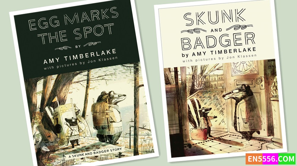 Skunk and Badger Series 1-2 - Amy Timberlake 有声书音频mp3+电子书388 作者:英语小助手 帖子ID:279346 