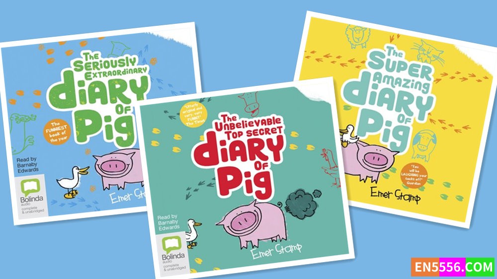 Diary of Pig Series 1-3 - Emer Stamp 有声书音频MP3218 作者:英语小助手 帖子ID:279355 