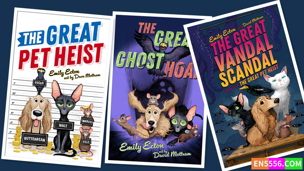 The Great Pet Heist Series 1-3 - Emily Ecton 电子书mobi+epub3033 作者:英语小助手 帖子ID:279367 
