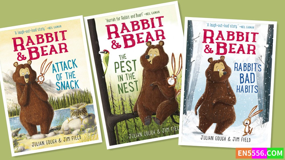 Rabbit &amp; Bear Series 1-3 - Julian Gough 电子书5287 作者:英语小助手 帖子ID:279408 