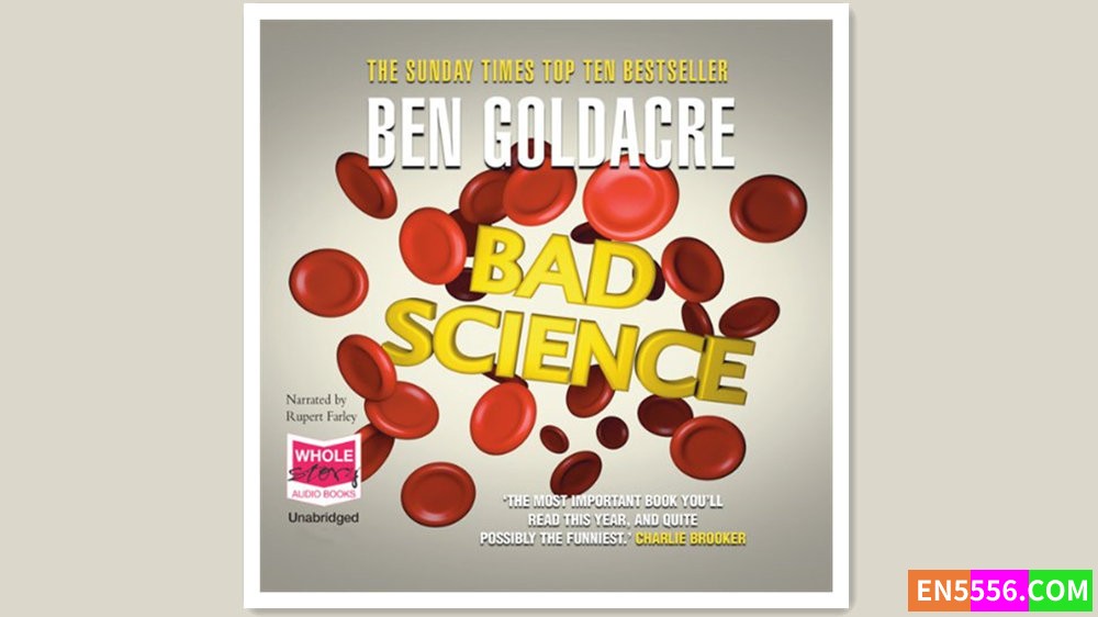 Bad Science - Ben Goldacre 有声书音频MP3+电子书4460 作者:英语小助手 帖子ID:279457 