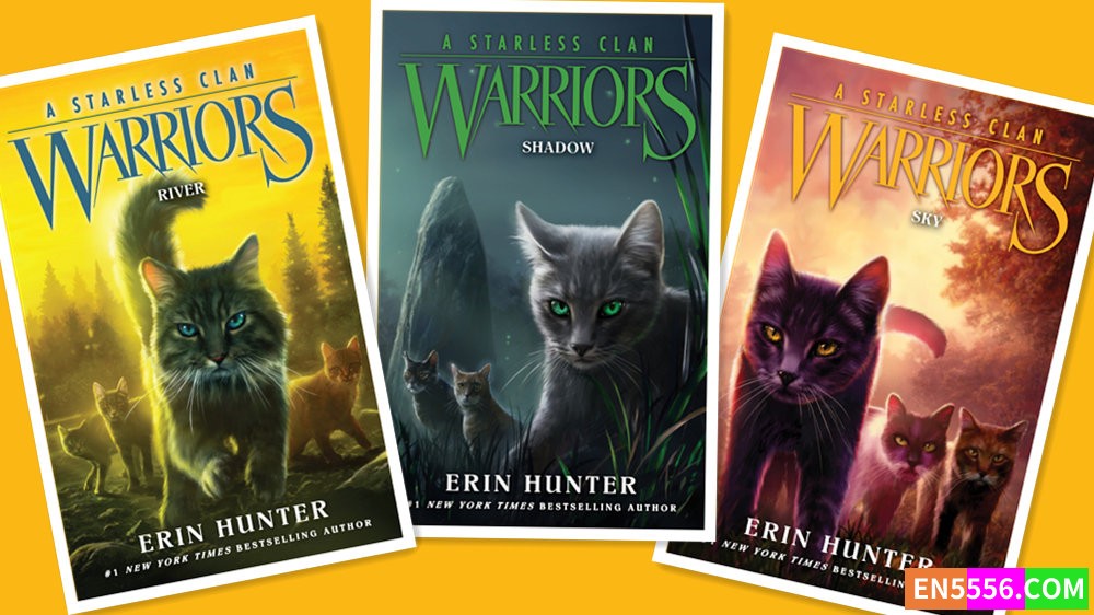 Warriors Series 08 - A Starless Clan 1-3 有声书音频M4B+电子书 猫武士第8季1550 作者:英语小助手 帖子ID:279495 