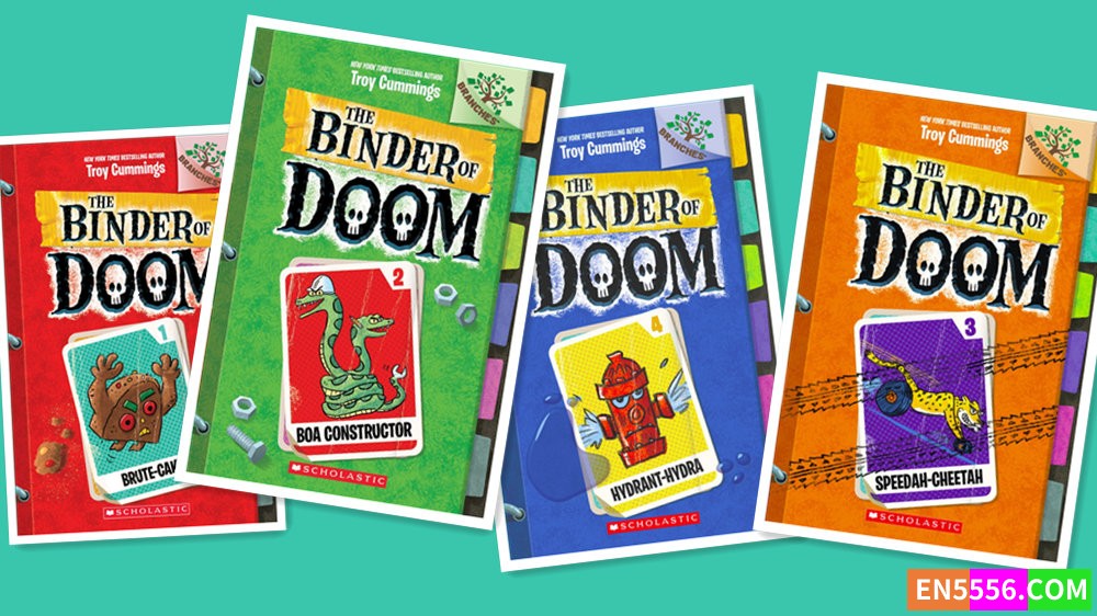 Binder of Doom Series 1-4 - Troy Cummings 电子书 - A Branches Book 学乐大树系列4261 作者:英语小助手 帖子ID:279508 