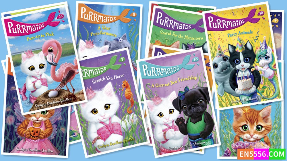 Purrmaids Series 1-13 - Sudipta Bardhan-Quallen 电子书mobi+epub2638 作者:英语小助手 帖子ID:279513 