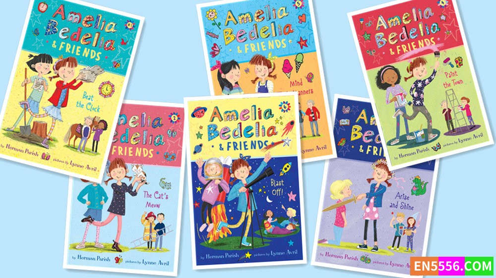 Amelia Bedelia &amp; Friends Series 1-6 - Herman Parish 有声书音频mp3+电子书948 作者:英语小助手 帖子ID:279648 