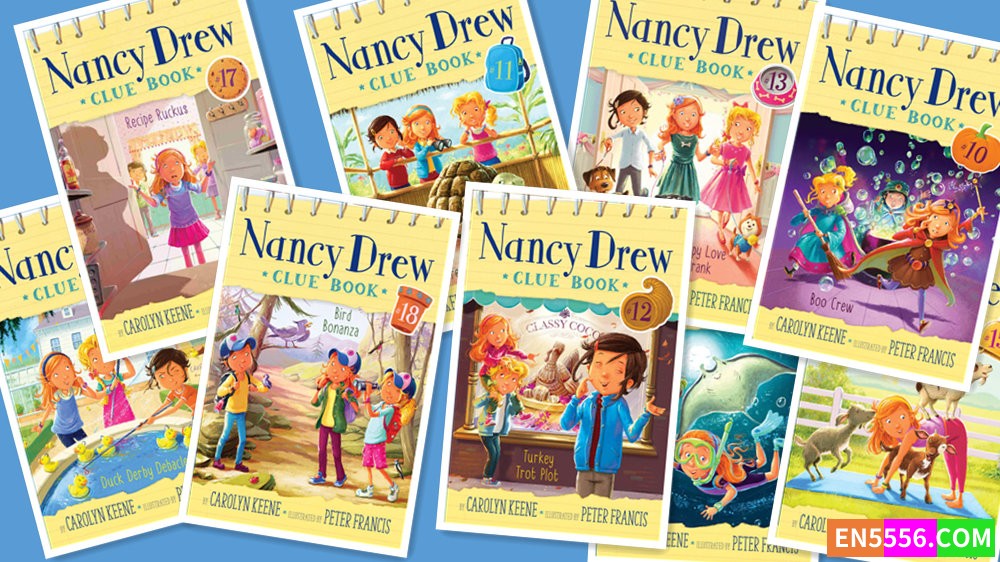 Nancy Drew Clue Book Series 1-18 - Carolyn Keene 南茜·朱尔 电子书mobi+epub5907 作者:英语小助手 帖子ID:279674 
