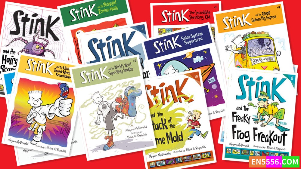 Stink Series 1-12 - Megan McDonald 有声书音频mp3+电子书609 作者:英语小助手 帖子ID:279700 