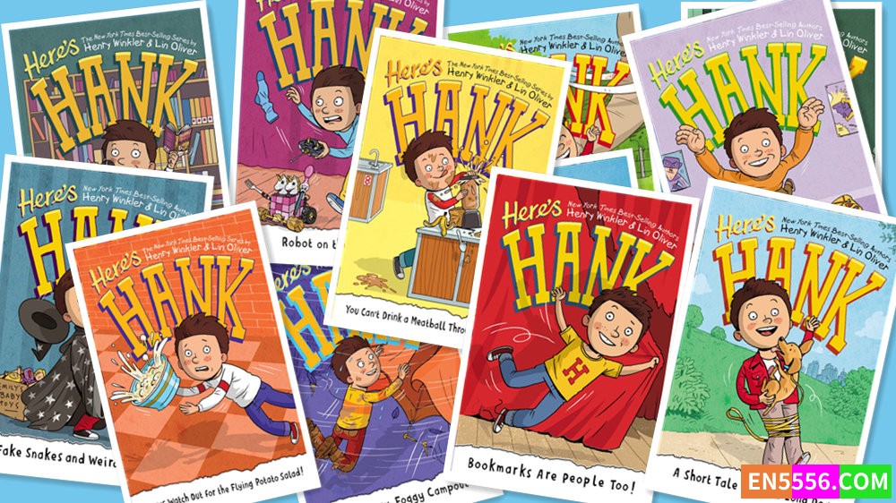 Here's Hank Series 1-12 - Henry Winkler 有声书音频MP3+电子书6098 作者:英语小助手 帖子ID:279716 