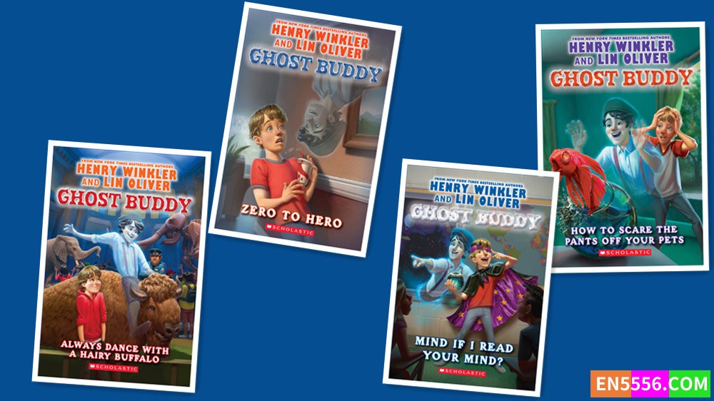 Ghost Buddy Series 1-3 - Henry Winkler 有声书音频MP3+电子书 1-4 (有声书只发行了3本)659 作者:英语小助手 帖子ID:279717 