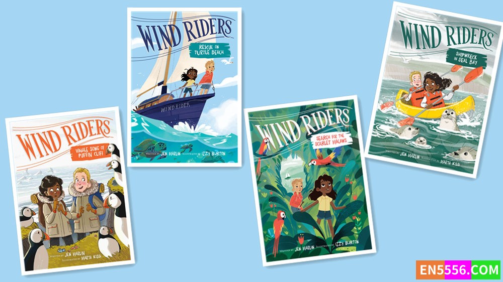 Wind Riders Series 1-4 - Jen Marlin 有声书音频MP3+电子书7507 作者:英语小助手 帖子ID:279741 