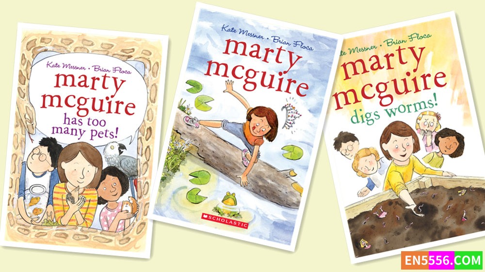 Marty Mcguire Series 1-2 - Kate Messner 有声书音频MP3+电子书 1-3 - (至目前，有声书只出版过2本)4022 作者:英语小助手 帖子ID:279780 