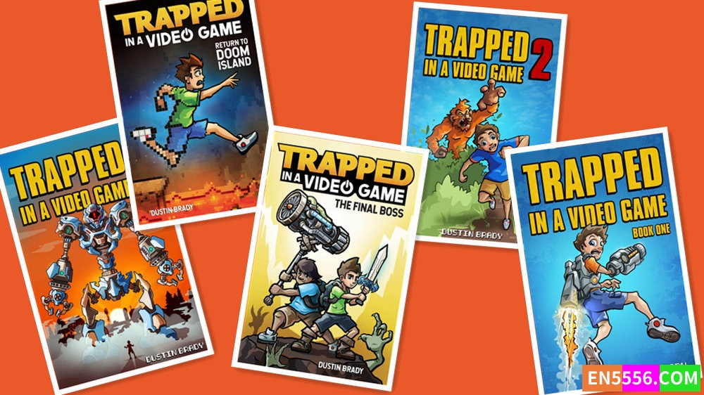 Trapped in a Video Game Series 1-5 - Dustin Brady 有声书音频mp3+电子书6954 作者:英语小助手 帖子ID:279835 