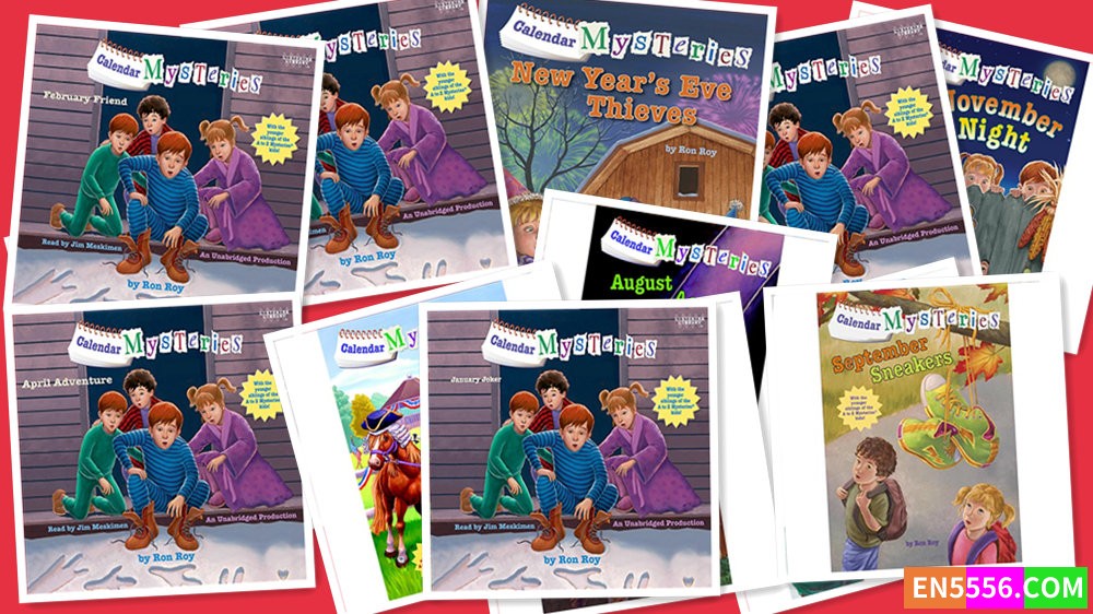 Calendar Mysteries Series 1-13 -  Ron Roy 有声书音频MP3+电子书9959 作者:英语小助手 帖子ID:279838 