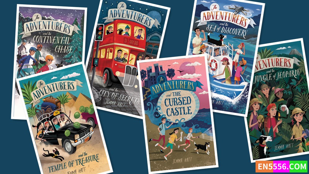 The Adventurers Series 1-6 - Jemma Hatt 有声书音频MP3+电子书4756 作者:英语小助手 帖子ID:279839 