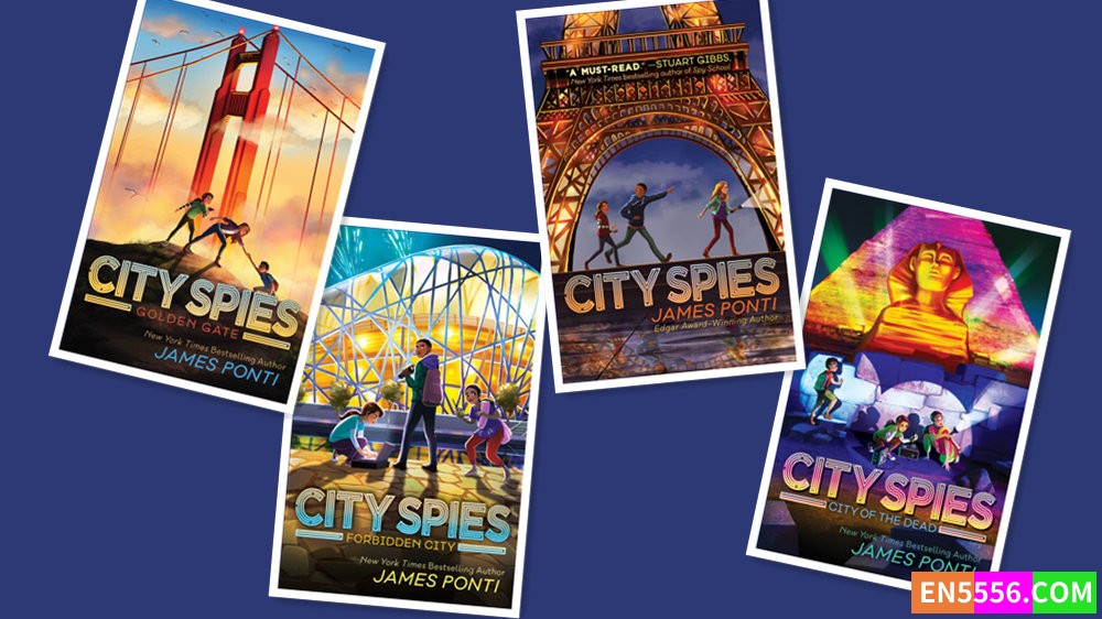 City Spies Series 1-4 - James Ponti 有声书音频MP3+电子书epub+mobi375 作者:英语小助手 帖子ID:279924 