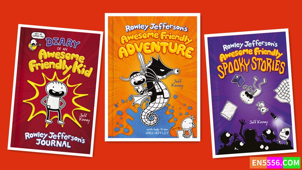 Diary of an Awesome Friendly Kid Series 1-3 - Jeff Kinney 小屁孩日记 相关 - 有声书音频 MP3+电子书2715 作者:英语小助手 帖子ID:279926 