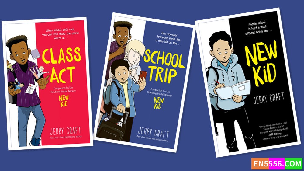 New Kid Series 1-3 - Jerry Craft 有声书音频MP3+电子书PDF1059 作者:英语小助手 帖子ID:279981 