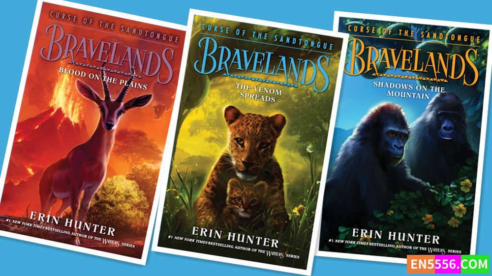 Bravelands: Curse of the Sandtongue Series - Erin Hunter 有声书音频MP3+电子书9361 作者:英语小助手 帖子ID:280000 