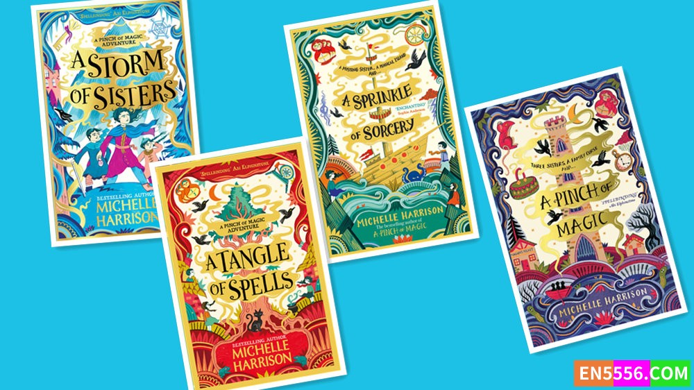 A Pinch of Magic Series 1-4 - Michelle Harrison 有声书音频mp3+电子书7023 作者:英语小助手 帖子ID:280171 