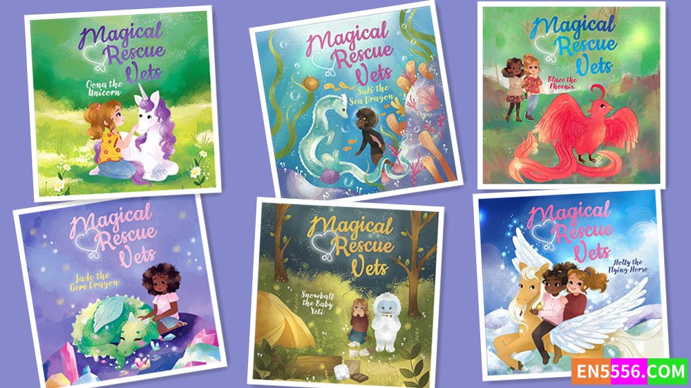 Magical Rescue Vets Series 1-6 - Melody Lockhart 有声书音频MP38540 作者:英语小助手 帖子ID:280199 