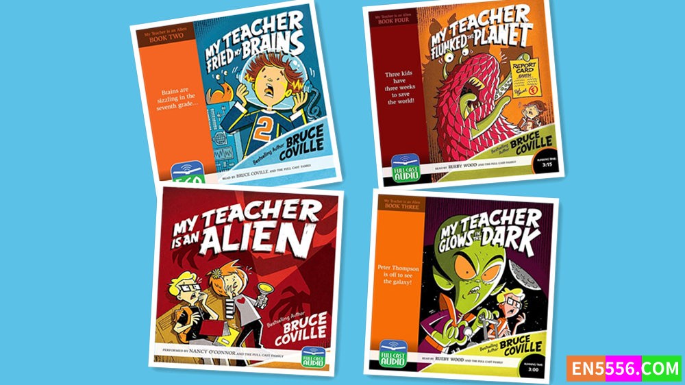 My Teacher Is an Alien Series 1-4 - Bruce Coville 有声书音频MP3+电子书8741 作者:英语小助手 帖子ID:280207 