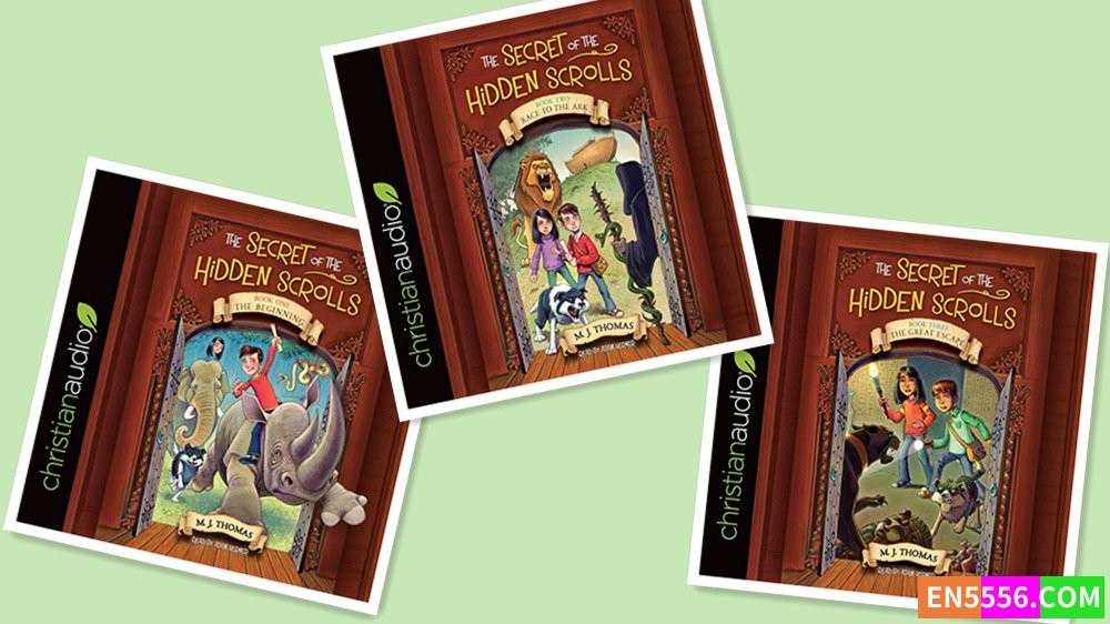 The Secret of the Hidden Scrolls Series 1-3 - M. J. Thomas - 有声书音频MP3+电子书 1-85411 作者:英语小助手 帖子ID:280260 