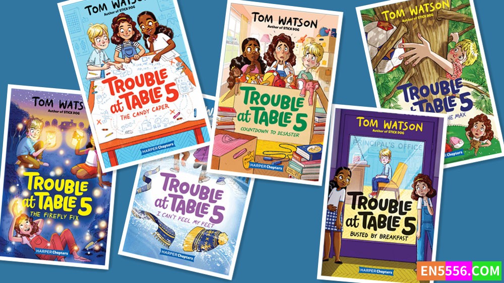 Trouble at Table 5 Series 1-6 - Tom Watson 有声书音频MP3+电子书3227 作者:英语小助手 帖子ID:280342 