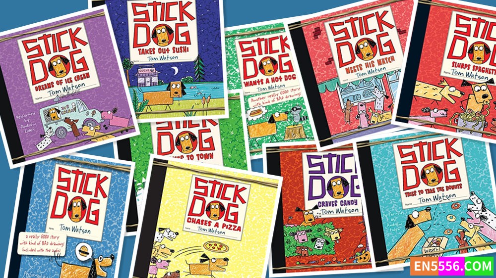 Stick Dog Series 1-12 - Tom Watson - 10本 有声书音频MP3+电子书 - 1-12+157 作者:英语小助手 帖子ID:280343 