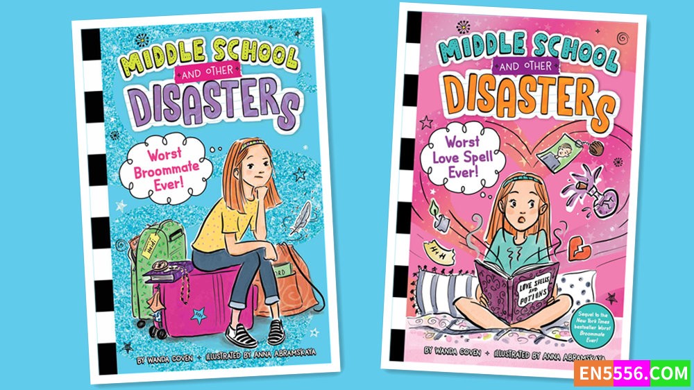 Middle School and Other Disasters Series 1-2 - Wanda Coven - 有声书音频mp3+电子书9930 作者:英语小助手 帖子ID:280415 