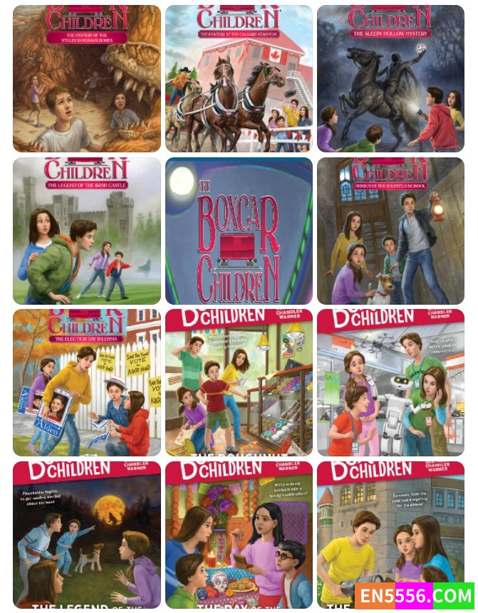 The Boxcar Children Series 139-161 - Gertrude Chandler Warner 棚车少年 有声书音频mp33635 作者:英语小助手 帖子ID:280500 