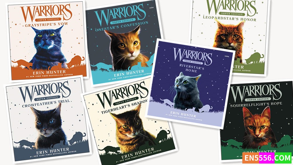 Warriors Super Edition Series 1-16 - Erin Hunter 有声书音频mp3+ 电子书  猫武士特别版3479 作者:英语小助手 帖子ID:280508 