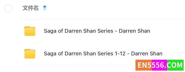 Saga of Darren Shan Series 1-12 - Darren Shan 有声书音频M4B+电子书777 作者:英语小助手 帖子ID:280548 