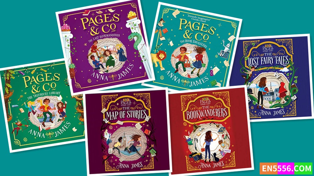 Pages &amp; Co Series 1-6 - Anna James 有声书音频mp3+电子书 1-6307 作者:英语小助手 帖子ID:280604 