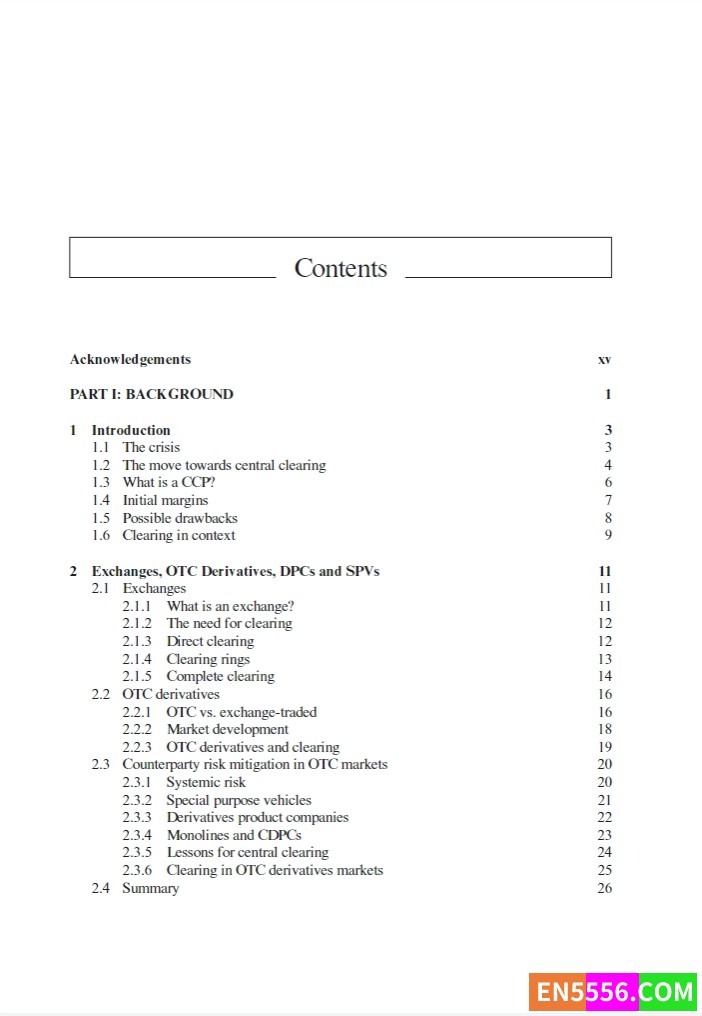 Central Counterparties - Jon Gregory 电子书PDF49 作者:英语小助手 帖子ID:280663 