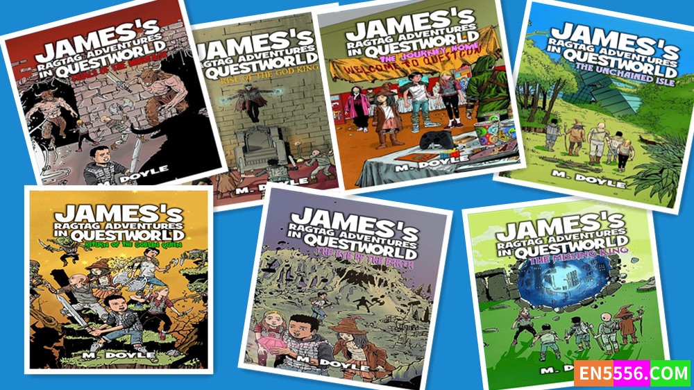James's Ragtag Adventures in Questworld Series 1-7 - M. Doyle 有声书音频MP38901 作者:英语小助手 帖子ID:280749 