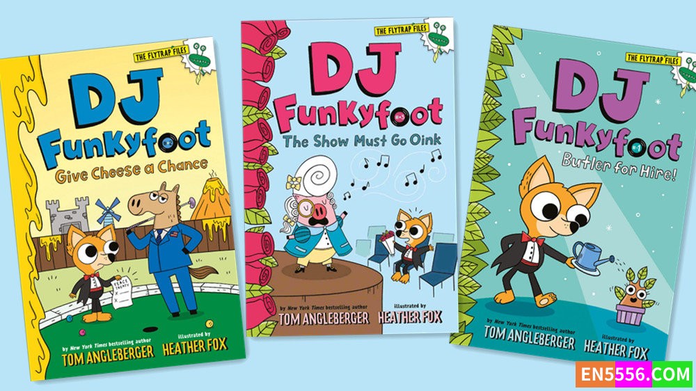 DJ Funkyfoot Series 1-3 - Tom Angleberger 有声书音频MP3+电子书3399 作者:英语小助手 帖子ID:280835 