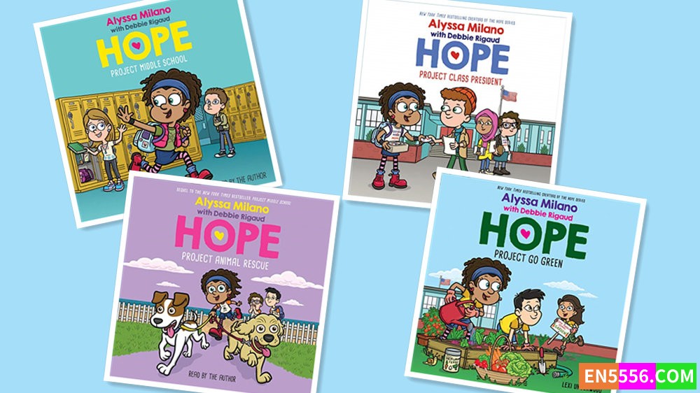 Alyssa Milano's Hope Series 1-4 - Alyssa Milano 有声书音频MP3+电子书3本6027 作者:英语小助手 帖子ID:280953 