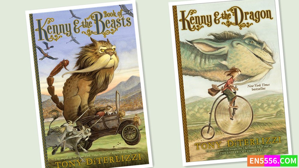 Kenny &amp; the Dragon Series 1-2 - Tony DiTerlizzi 有声书音频MP3+电子书 1本3489 作者:英语小助手 帖子ID:280975 
