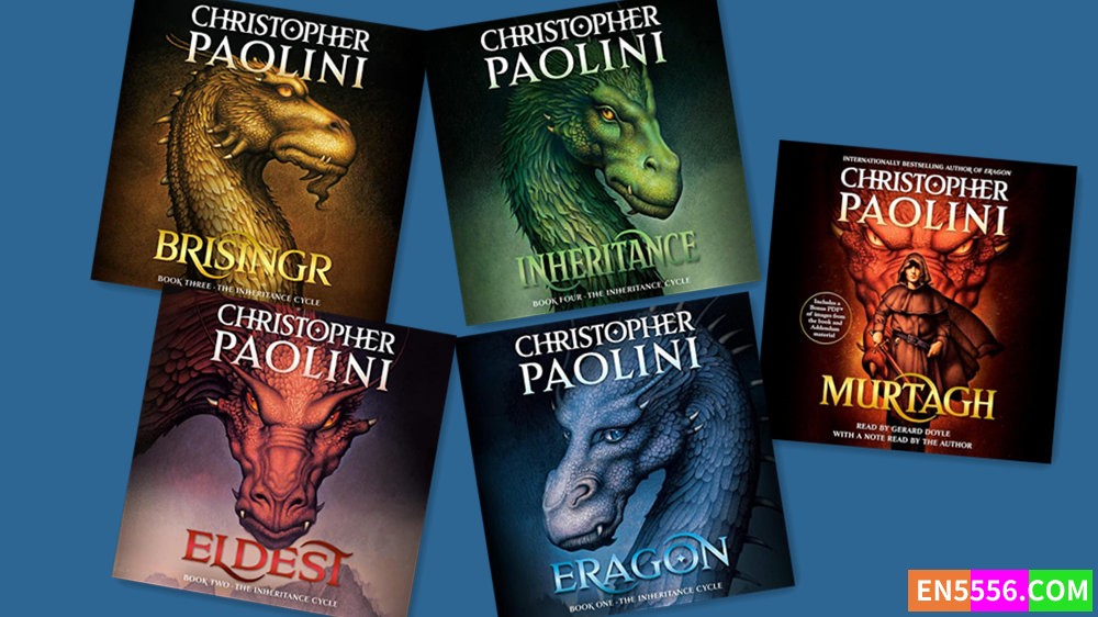 The Inheritance Cycle Series 1-5 - Christopher Paolini - 有声书音频M4B+电子书 - 美国亚马逊2023年度最佳青少年图书5172 作者:英语小助手 帖子ID:280993 