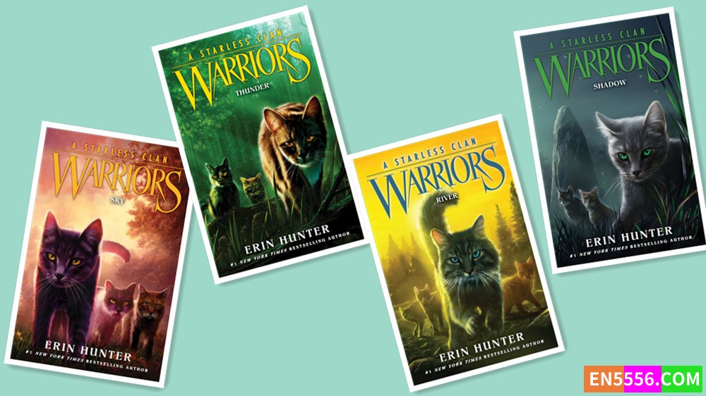 Warriors Series 08 - A Starless Clan 1-4 有声书音频+电子书 - 猫武士 第8季4438 作者:英语小助手 帖子ID:281038 
