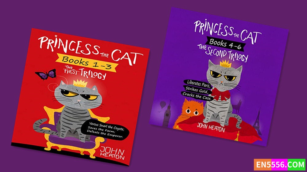 Princess the Cat Series 1-6 - John Heaton 有声书音频MP3502 作者:英语小助手 帖子ID:281155 