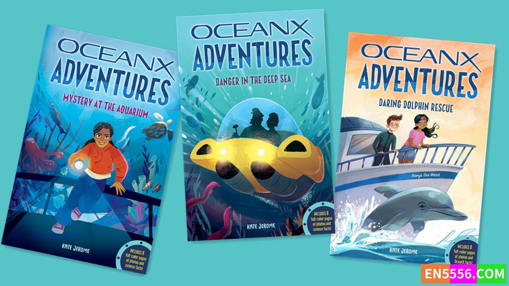OceanX Adventures Series 1-3 - Kate B. Jerome 电子书mobi+epub7540 作者:英语小助手 帖子ID:281222 