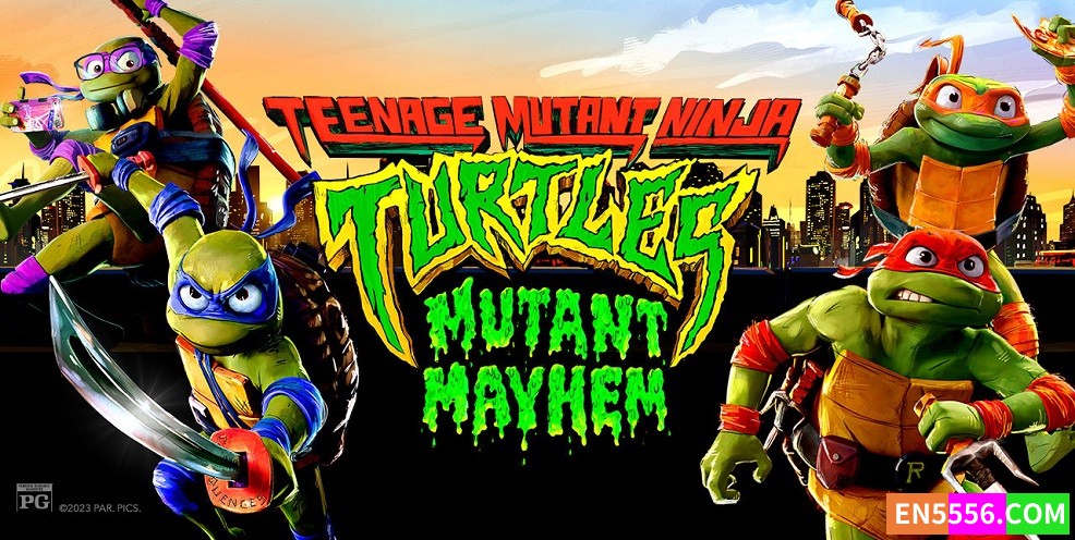 Teenage Mutant Ninja Turtles: Mutant Mayhem 忍者神龟:变种大乱斗 1080p 内置英文字幕4513 作者:英语小助手 帖子ID:281229 