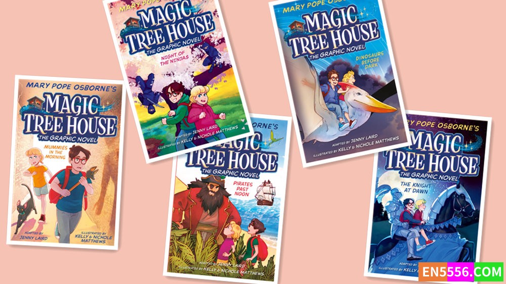 Magic Tree House Graphic Novel Series 1-5 - Mary Pope Osborne -  神奇树屋漫画书 cbr+pdf3579 作者:英语小助手 帖子ID:281289 