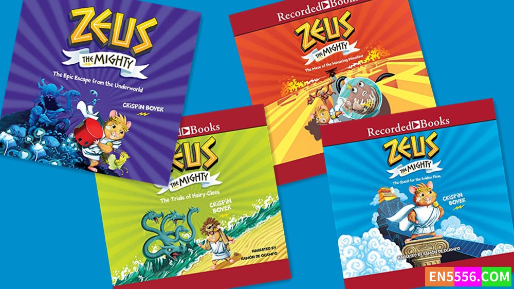 Zeus the Mighty Series 1-4 - Crispin Boyer 有声书音频MP3+电子书1-522 作者:英语小助手 帖子ID:281430 