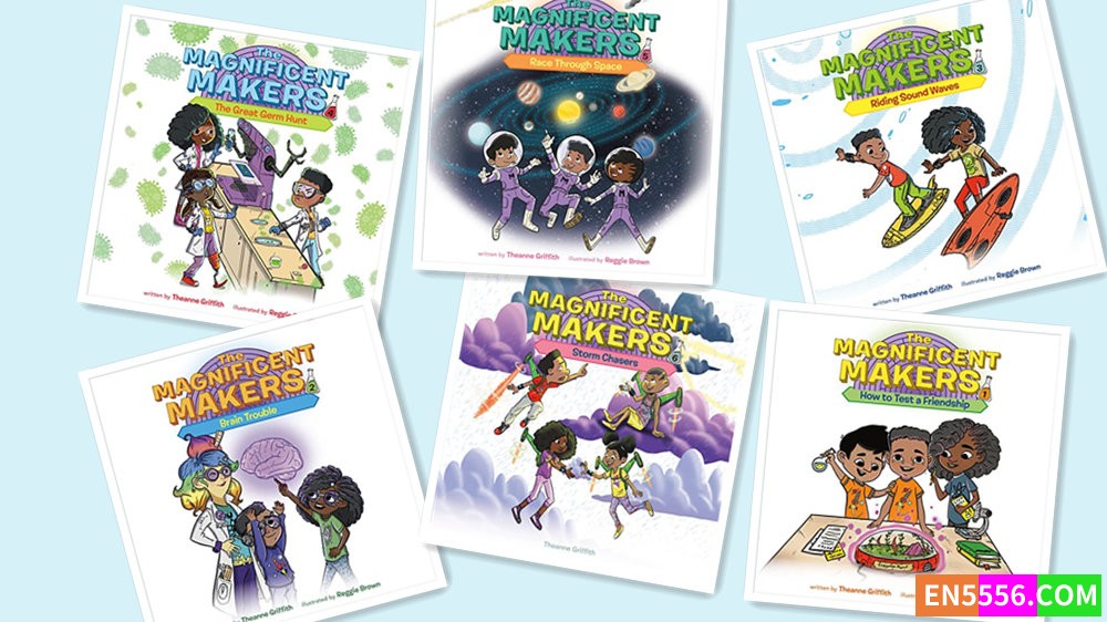 The Magnificent Makers Series 1-6 - Theanne Griffith 有声书音频MP3+电子书 1-71873 作者:英语小助手 帖子ID:281433 