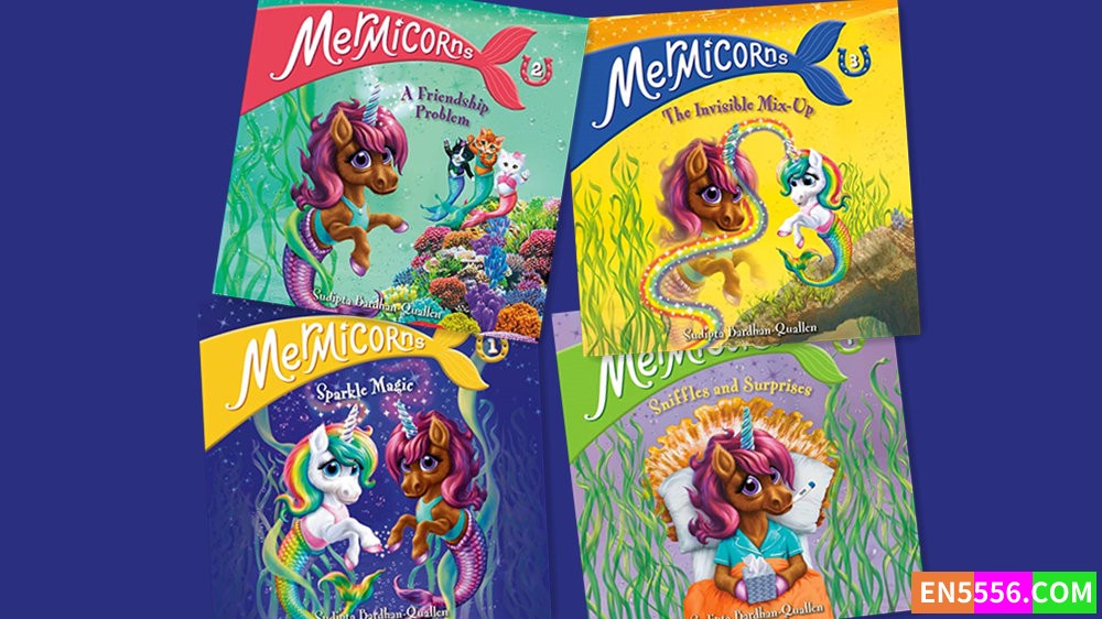 Mermicorns Series 1-4 - Sudipta Bardhan-Quallen 有声书音频MP3+电子书8523 作者:英语小助手 帖子ID:281437 