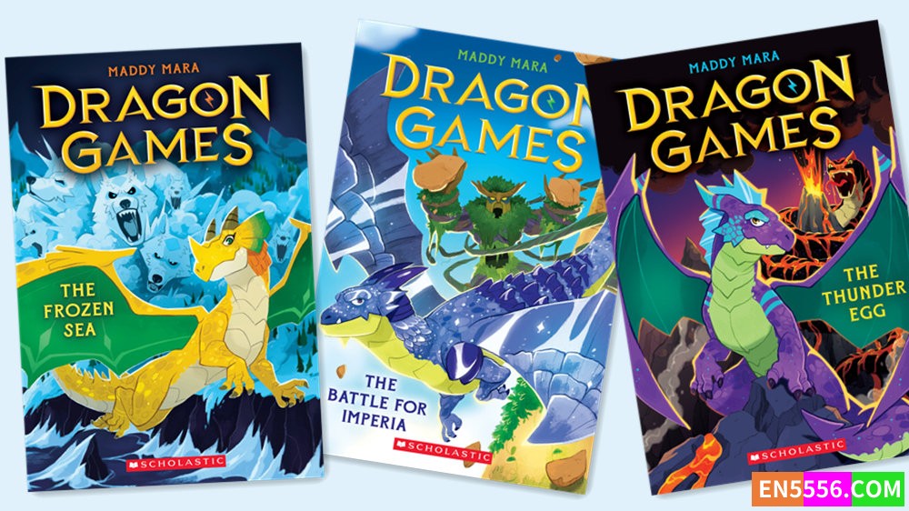Dragon Games Series 1-3 - Maddy Mara 有声书音频MP3+电子书8067 作者:英语小助手 帖子ID:281478 