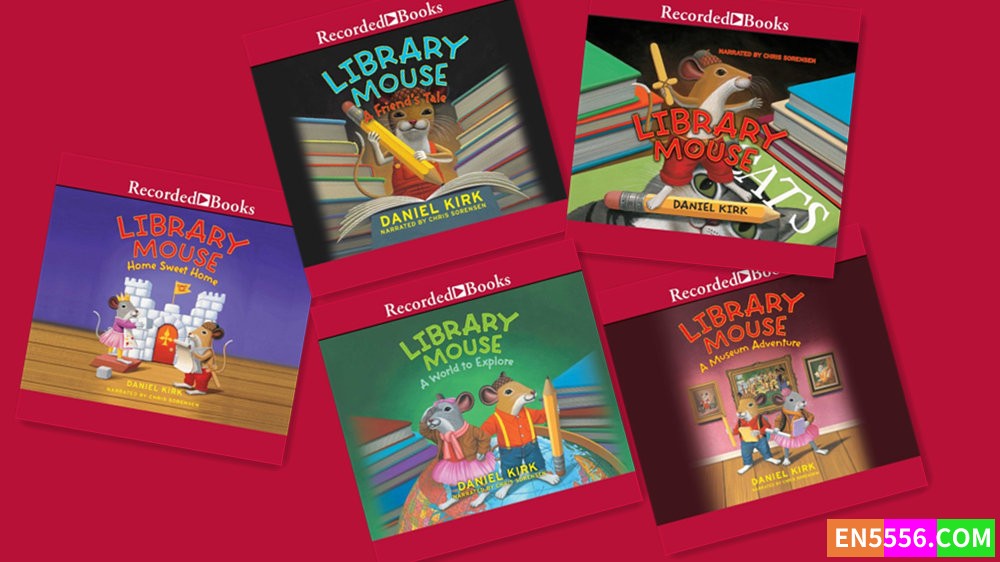 Library Mouse Series 1-5 - Daniel Kirk 有声书音频MP3+电子书4本4478 作者:英语小助手 帖子ID:281494 